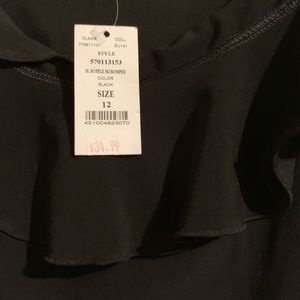 White House Black Market Ruffled Romper